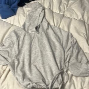 DSG NEW tie waist hoodie small